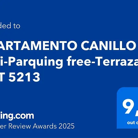 Apartamento Wifi-parquing Free-terraza Hut 5213 *